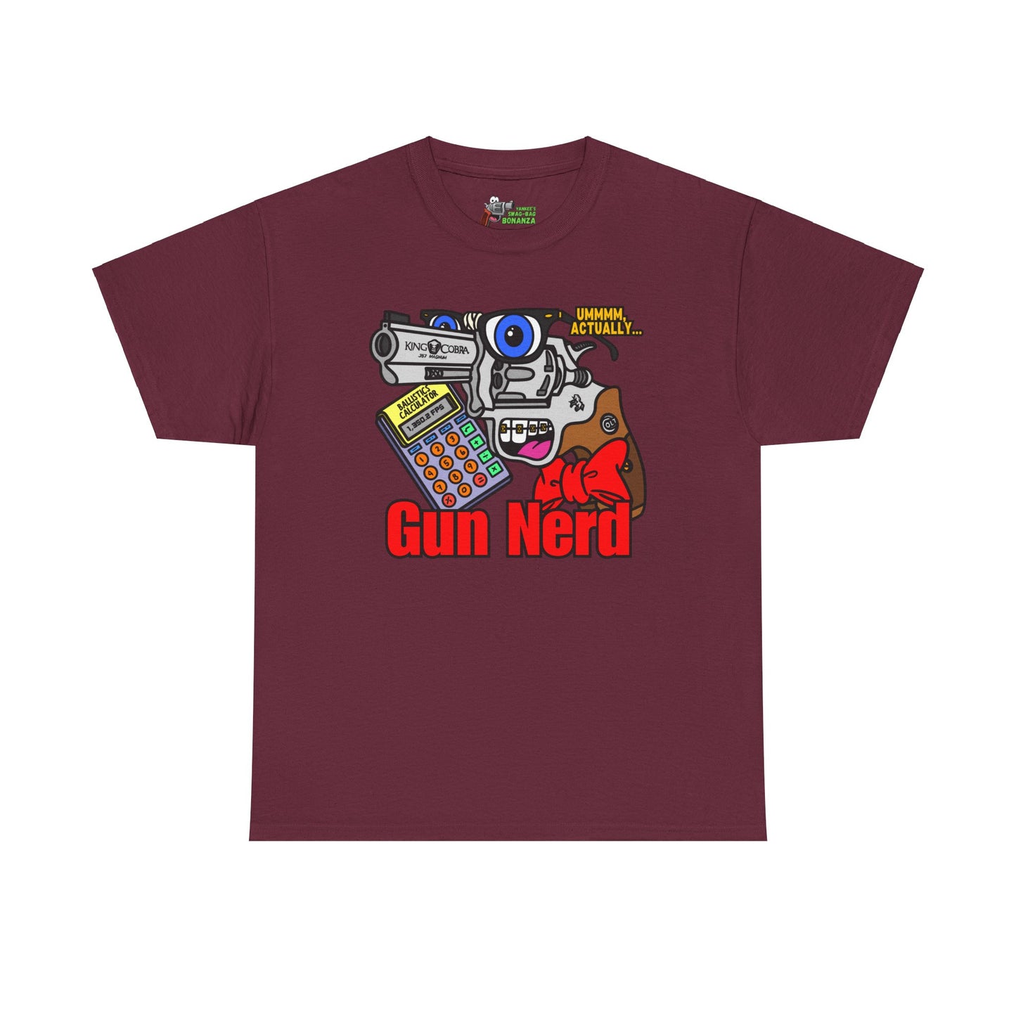Gun Nerd! Unisex Heavy Cotton Tee