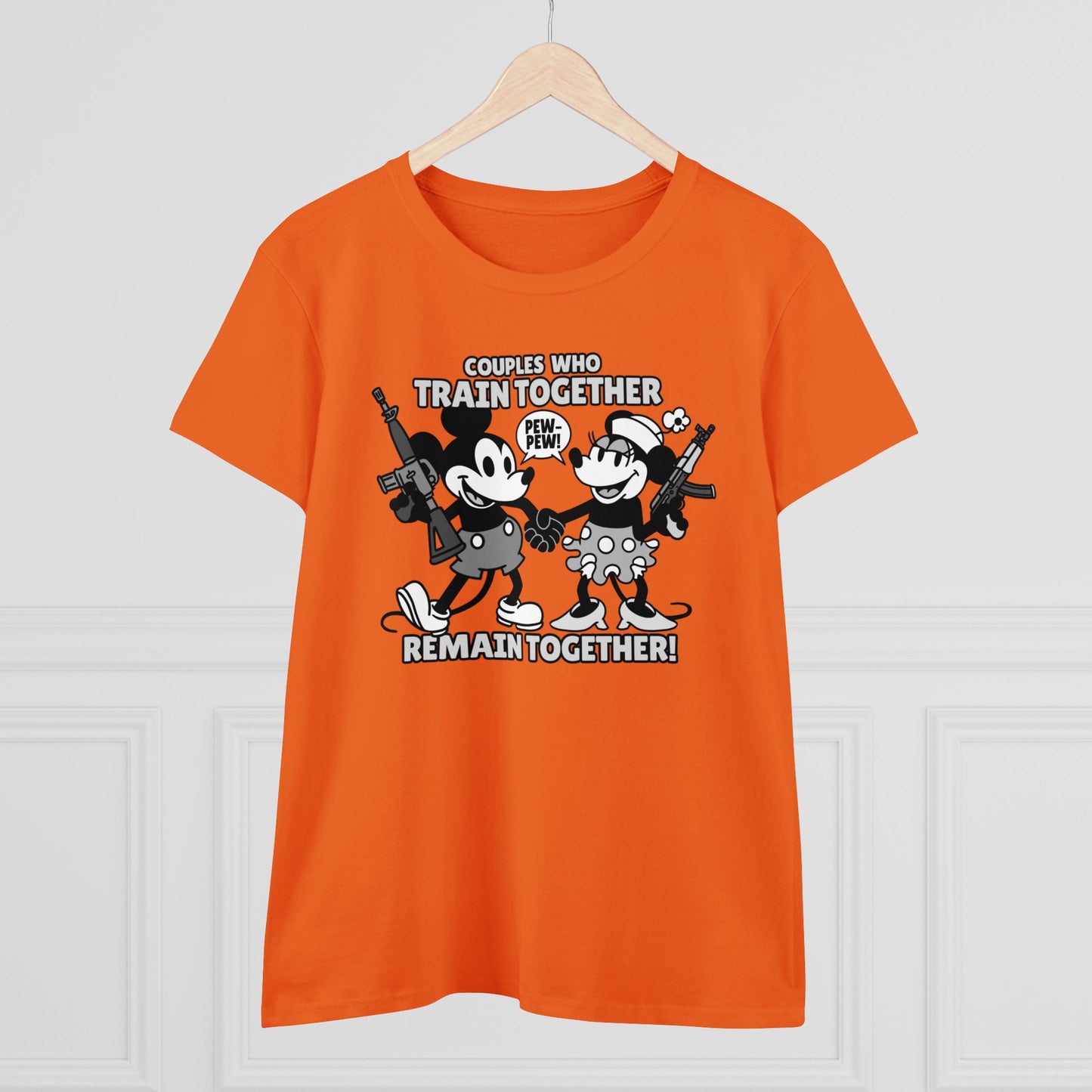 Couple's Therapy! Women's Midweight Cotton Tee