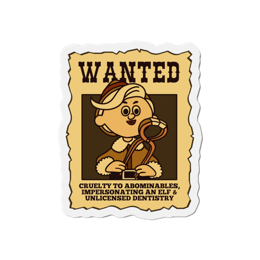 Impersonating an Elf! Die-Cut Magnets