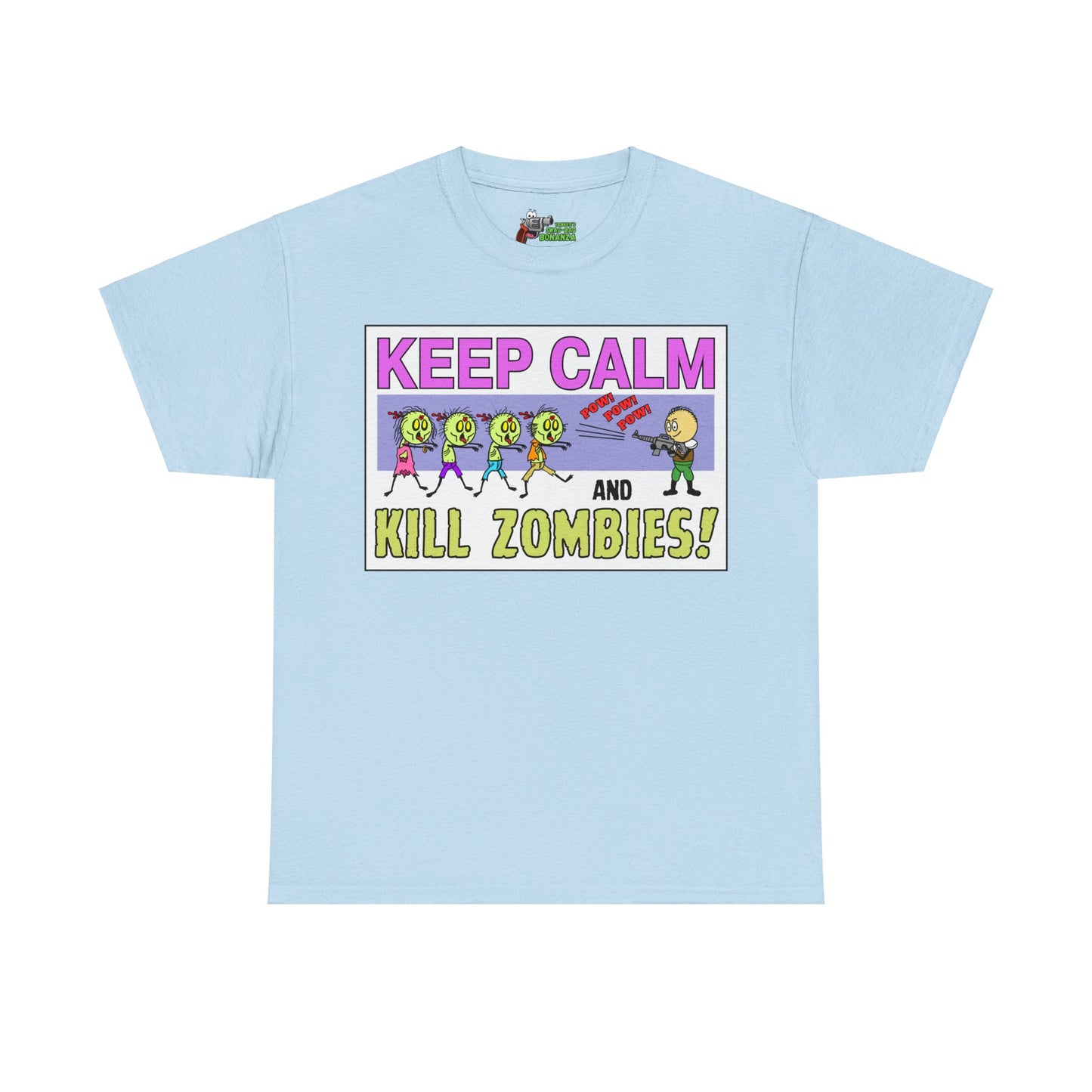 Kill Zombies! Unisex Heavy Cotton Tee