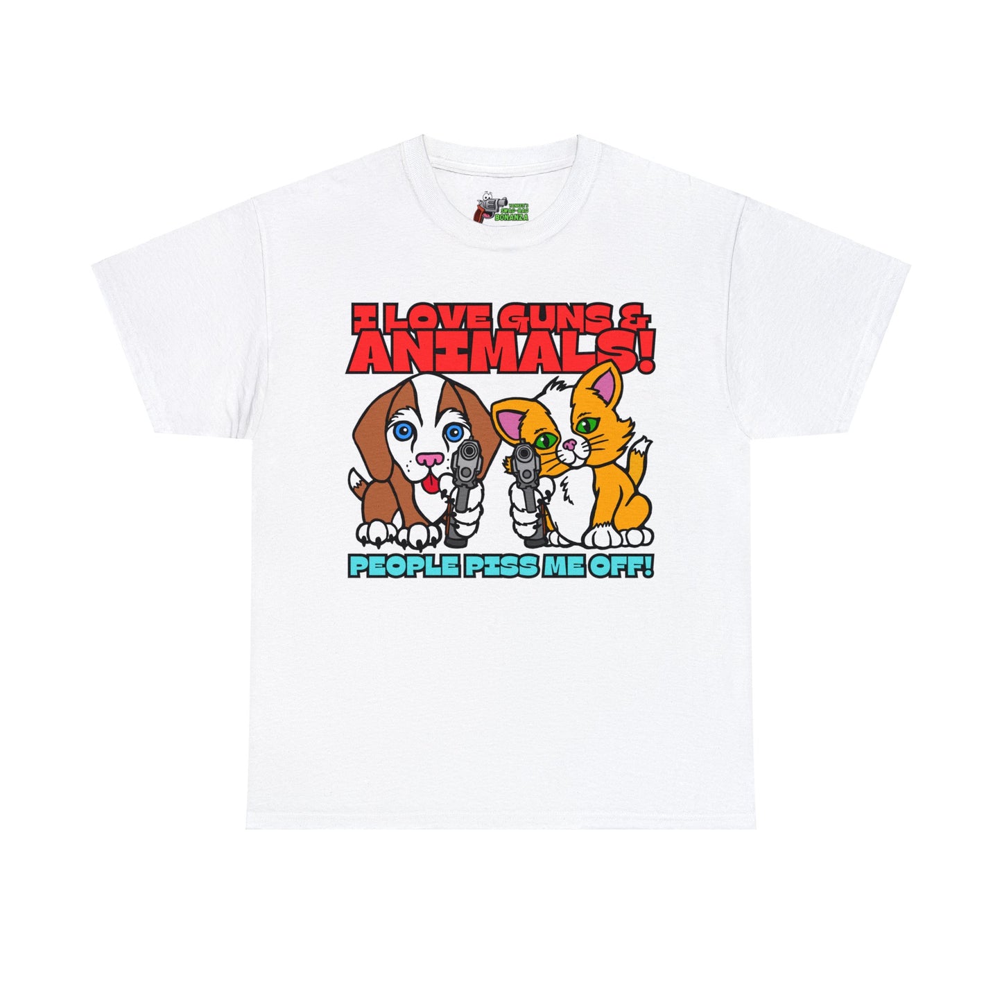 People Piss Me Off! Unisex Heavy Cotton Tee