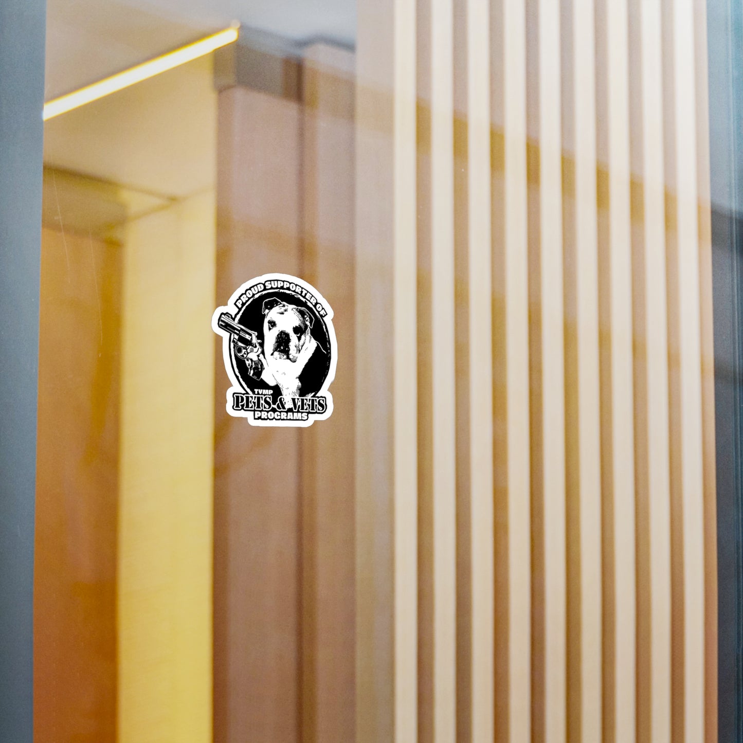 P&V Supporter Kiss-Cut Vinyl Decals