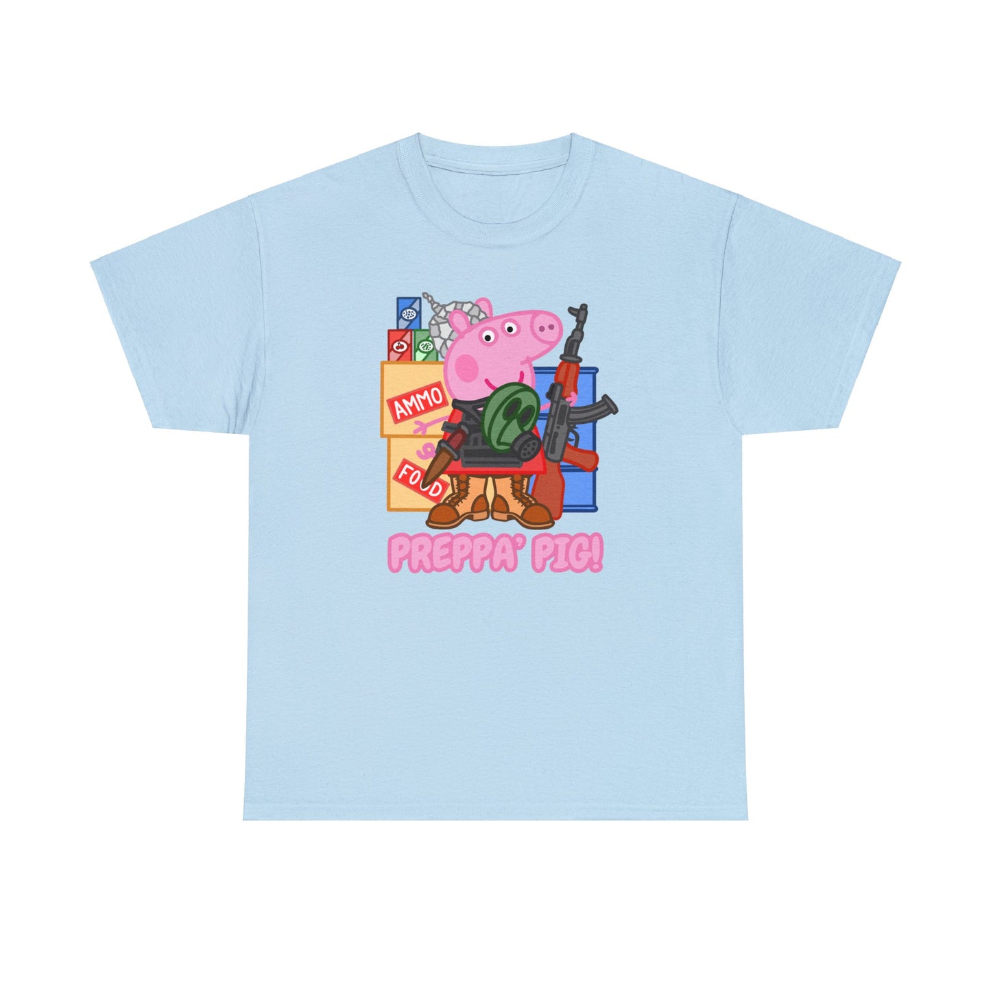 Preppa' Pig! Unisex Heavy Cotton Tee