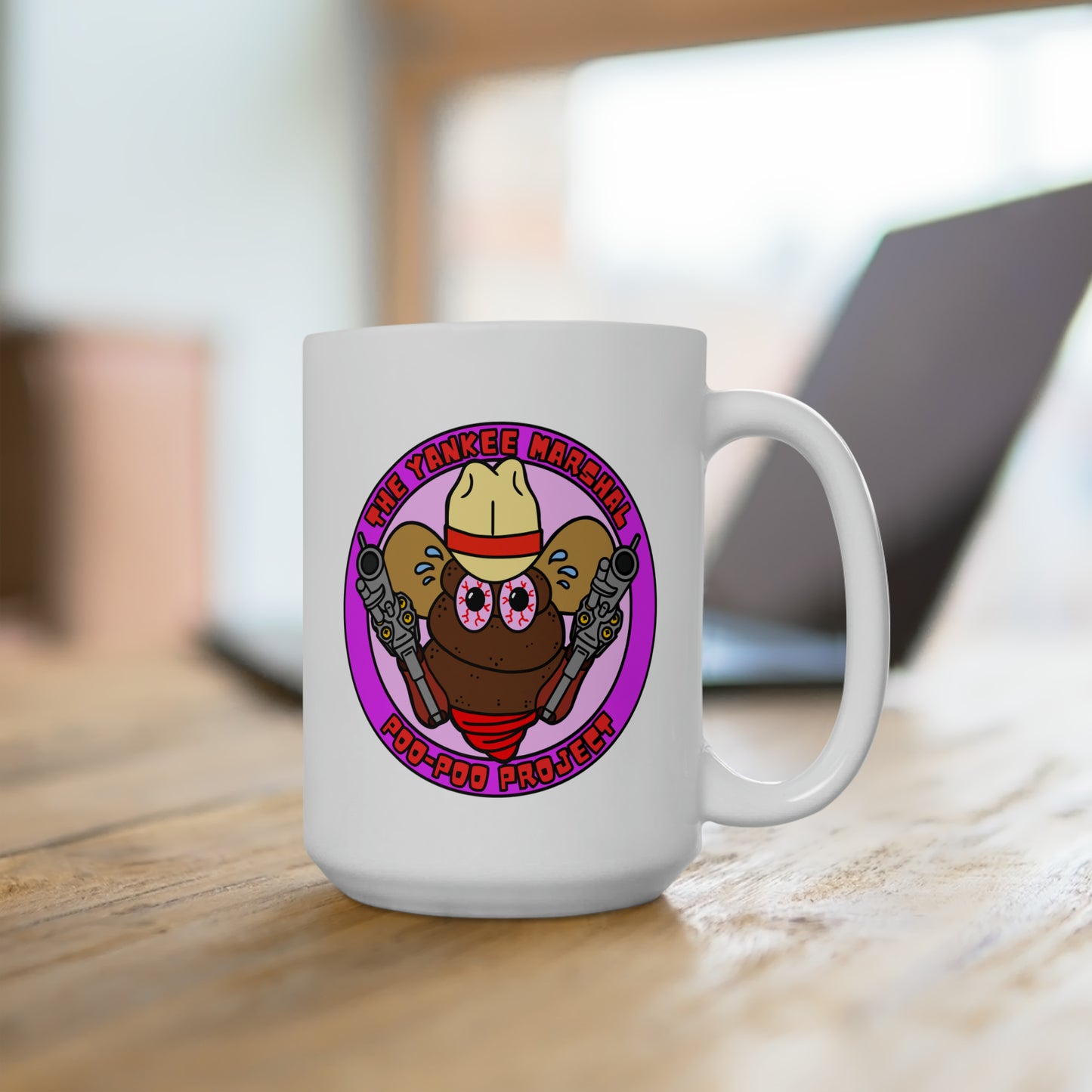 TYM Poo-Poo Project Fundraiser Ceramic Mug 15oz