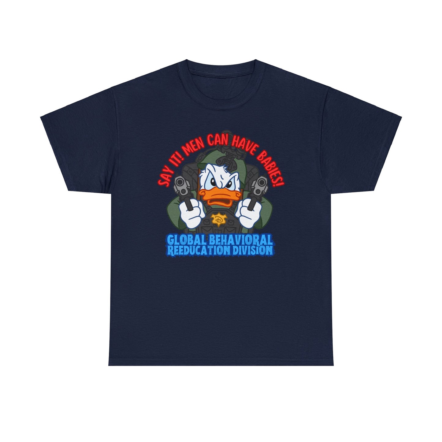 Tacti-Quack Unisex Heavy Cotton Tee!