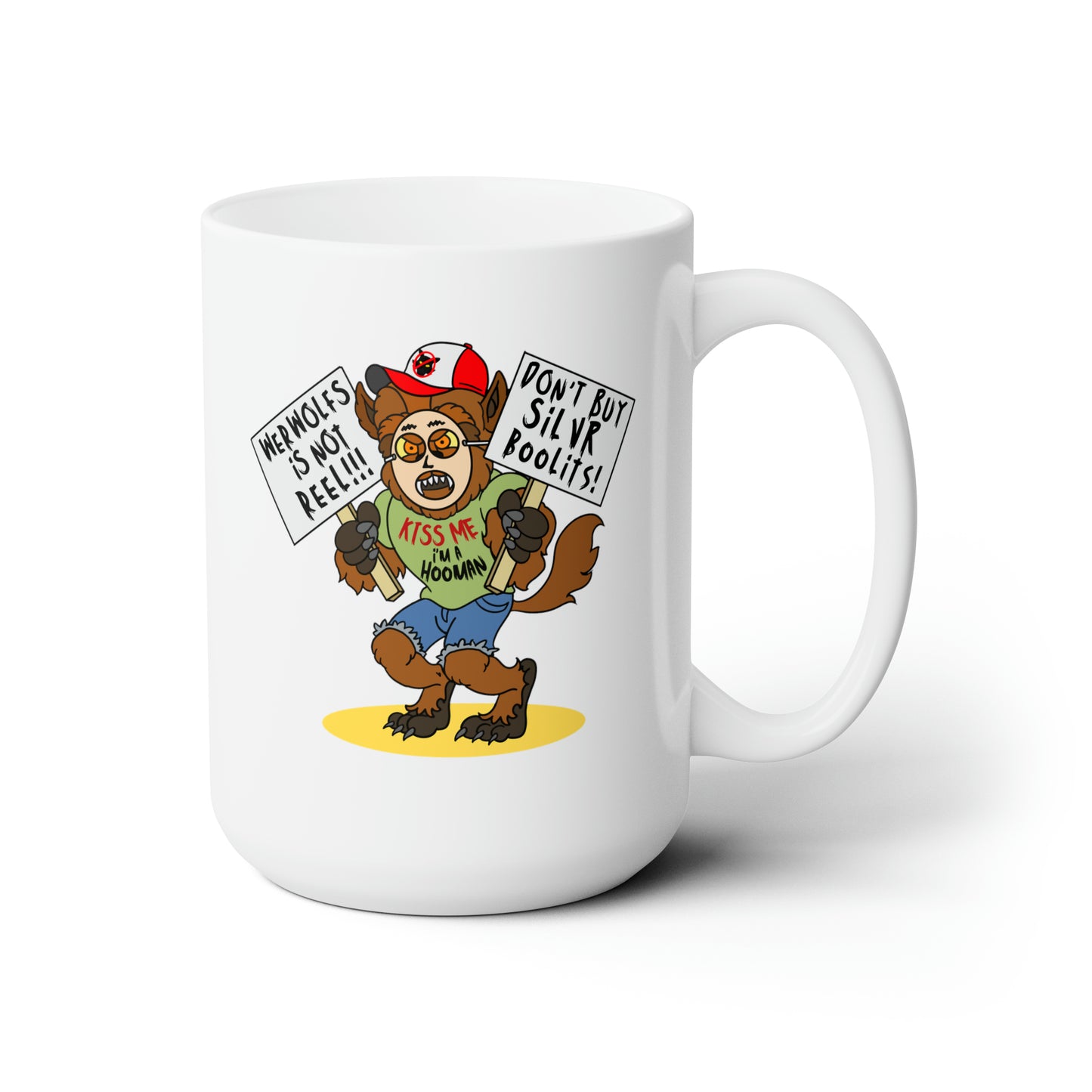 Werwolfs Is Not Reel! Ceramic Mug 15oz