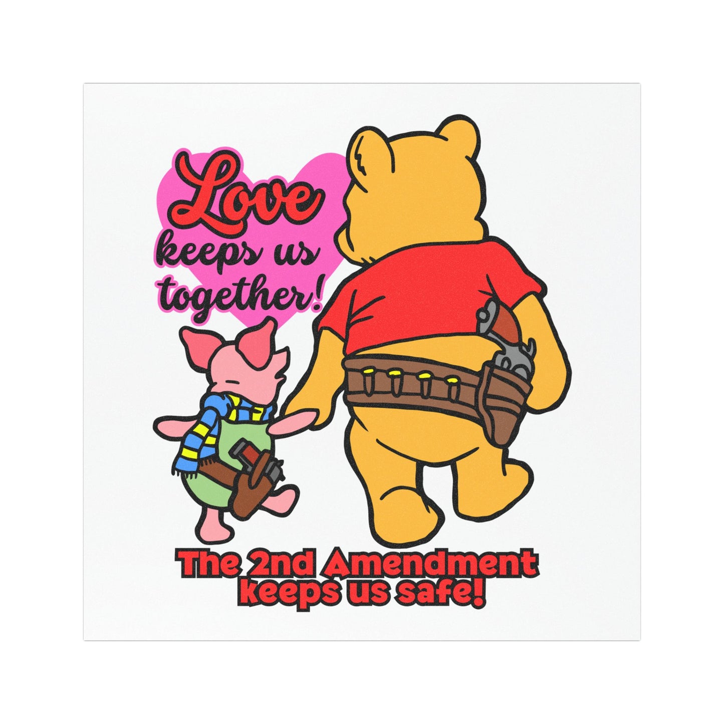 The 2nd Keeps us Safe! Car Magnets