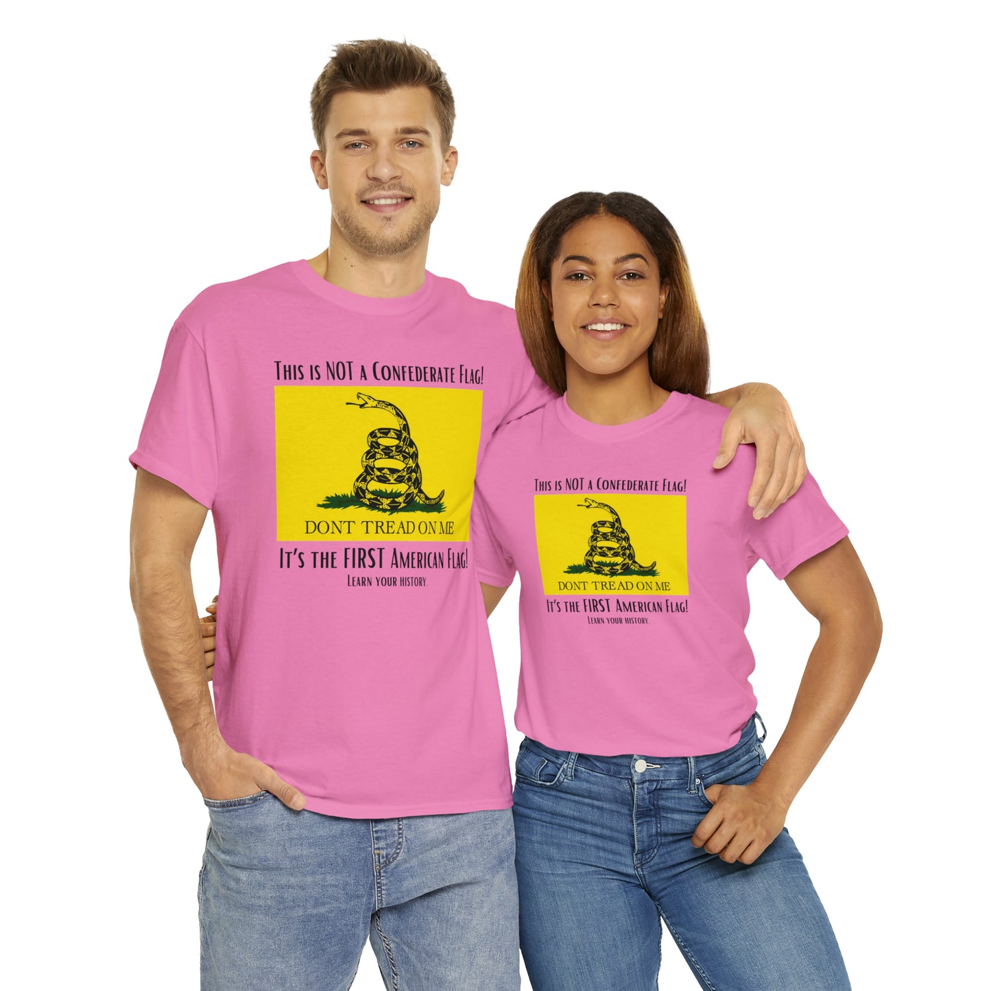 1st American Flag Unisex Heavy Cotton Tee