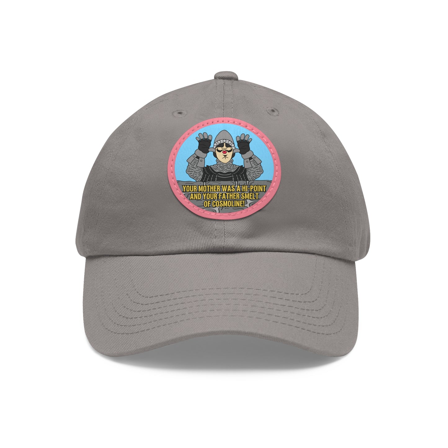 Cosmoline Taunt! Dad Hat with Leather Patch (Round)