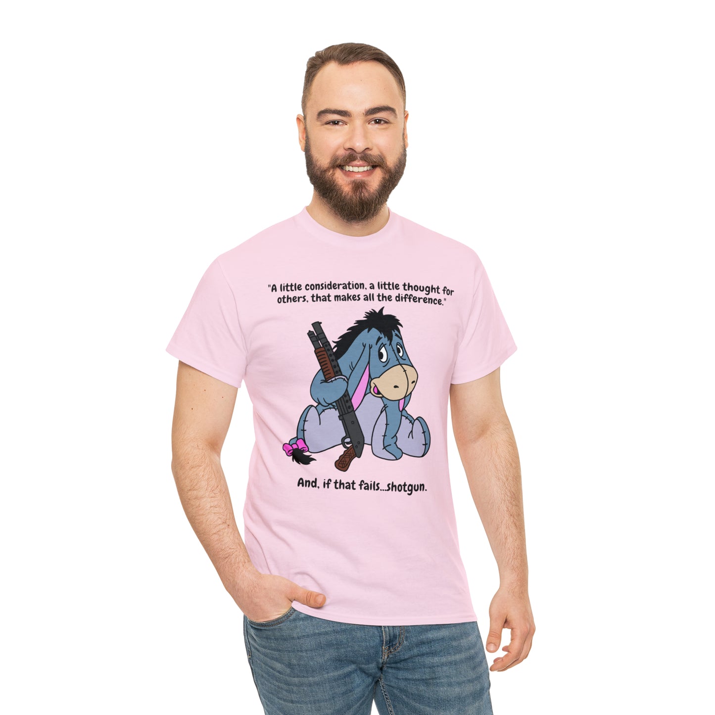 Kindness & Shotguns Unisex Heavy Cotton Tee