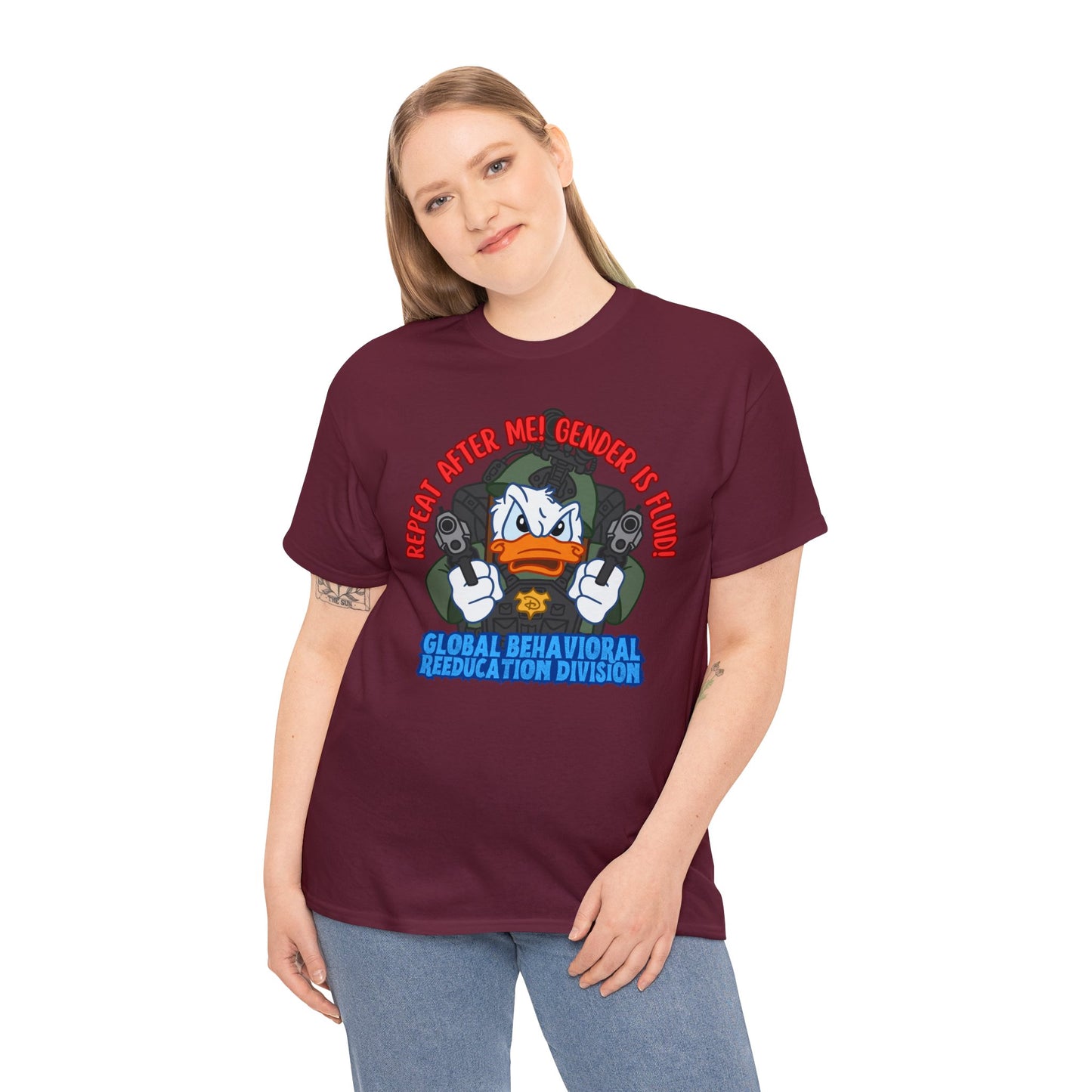 Tacti-Quack! (GF) Unisex Heavy Cotton Tee