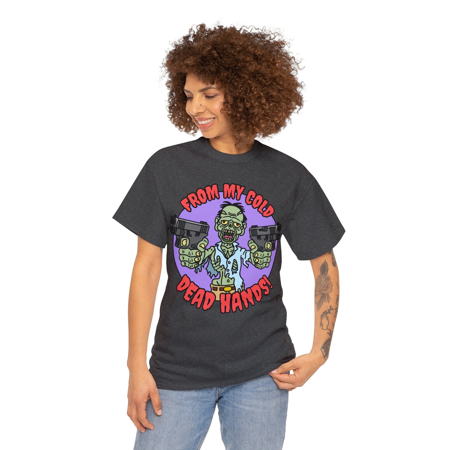 Cold, Dead Hands! Unisex Heavy Cotton Tee