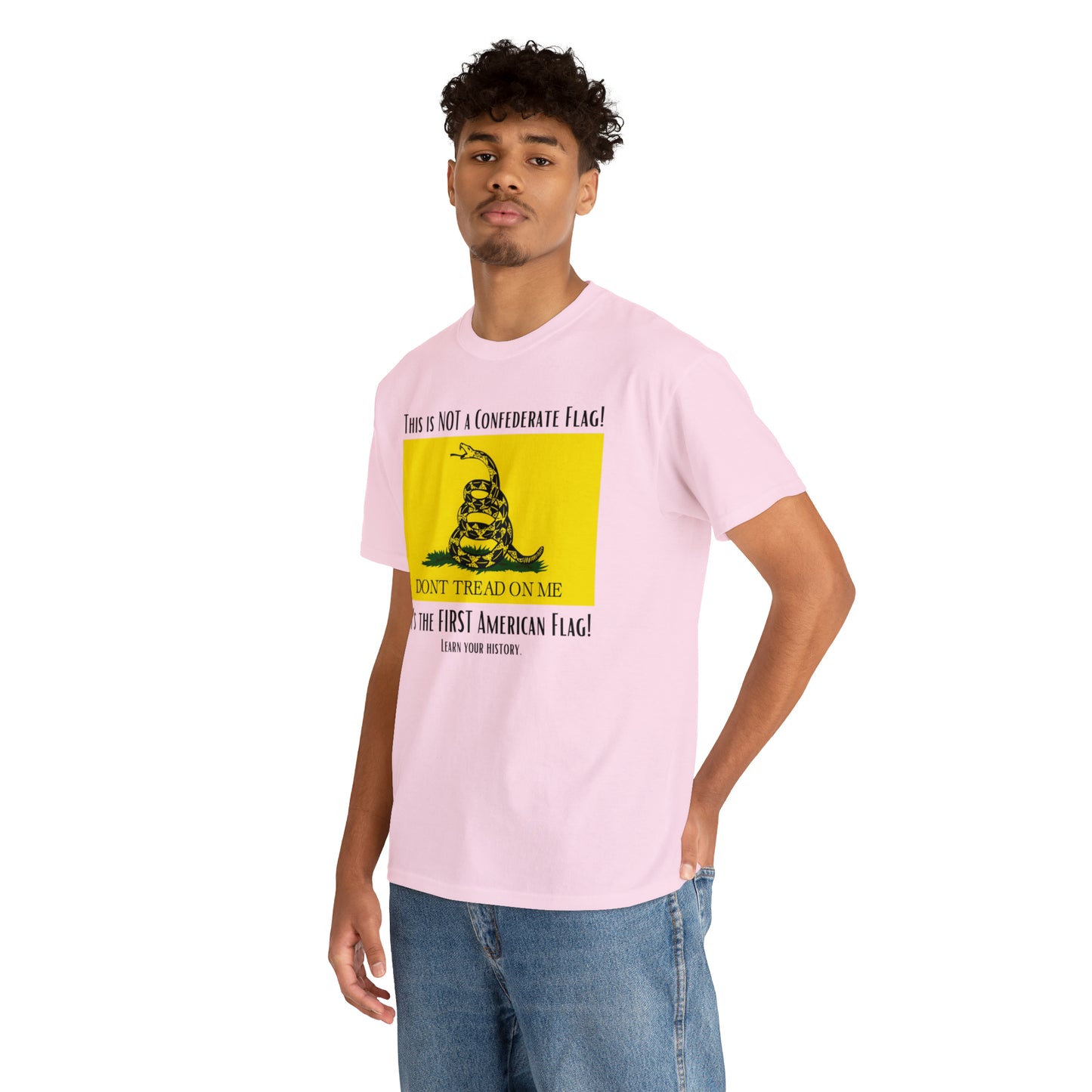 1st American Flag Unisex Heavy Cotton Tee