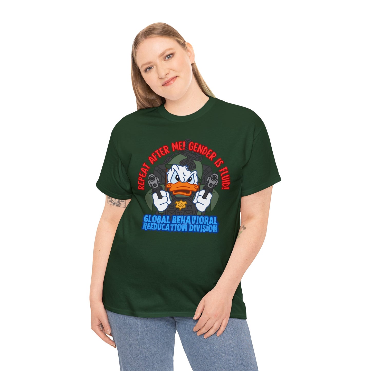 Tacti-Quack! (GF) Unisex Heavy Cotton Tee