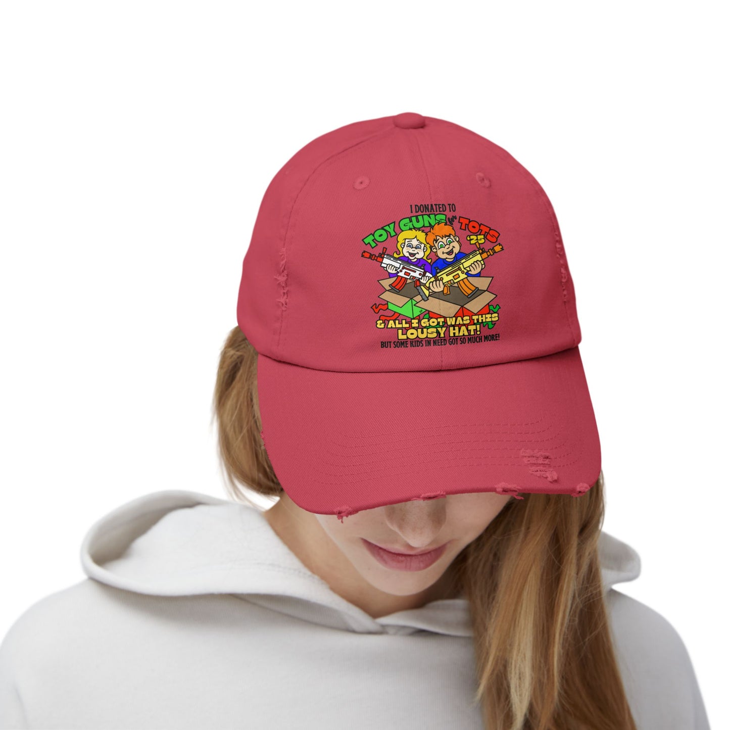 TG4T'25 Donation Unisex Distressed Cap