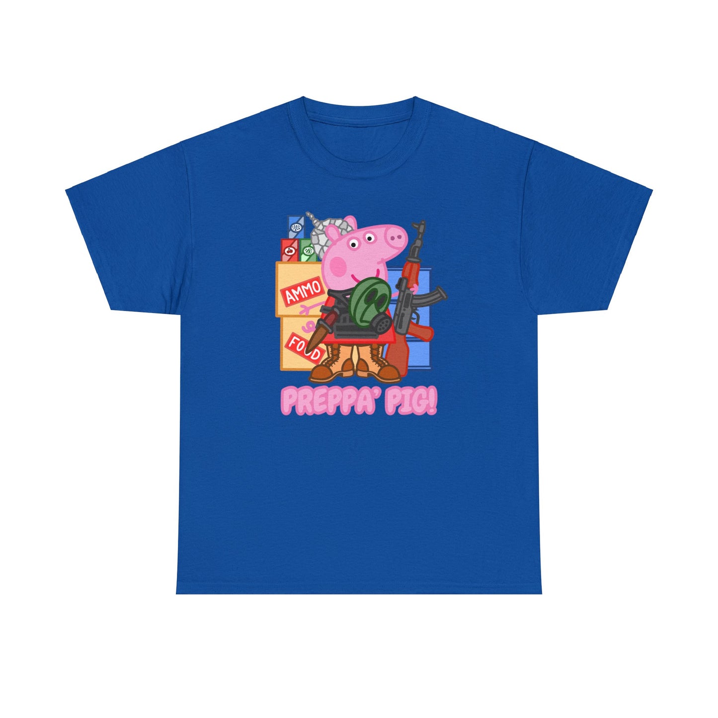 Preppa' Pig! Unisex Heavy Cotton Tee