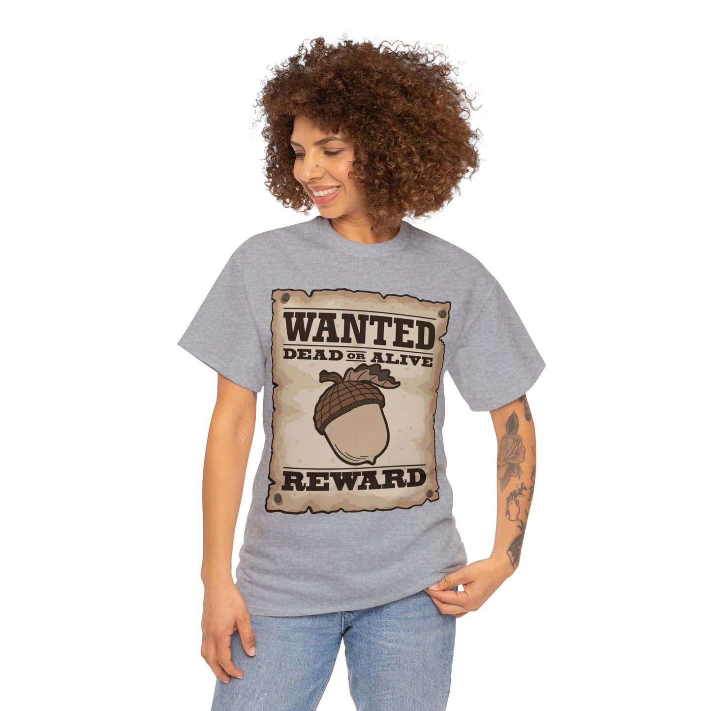 Wanted Nut! Unisex Heavy Cotton Tee