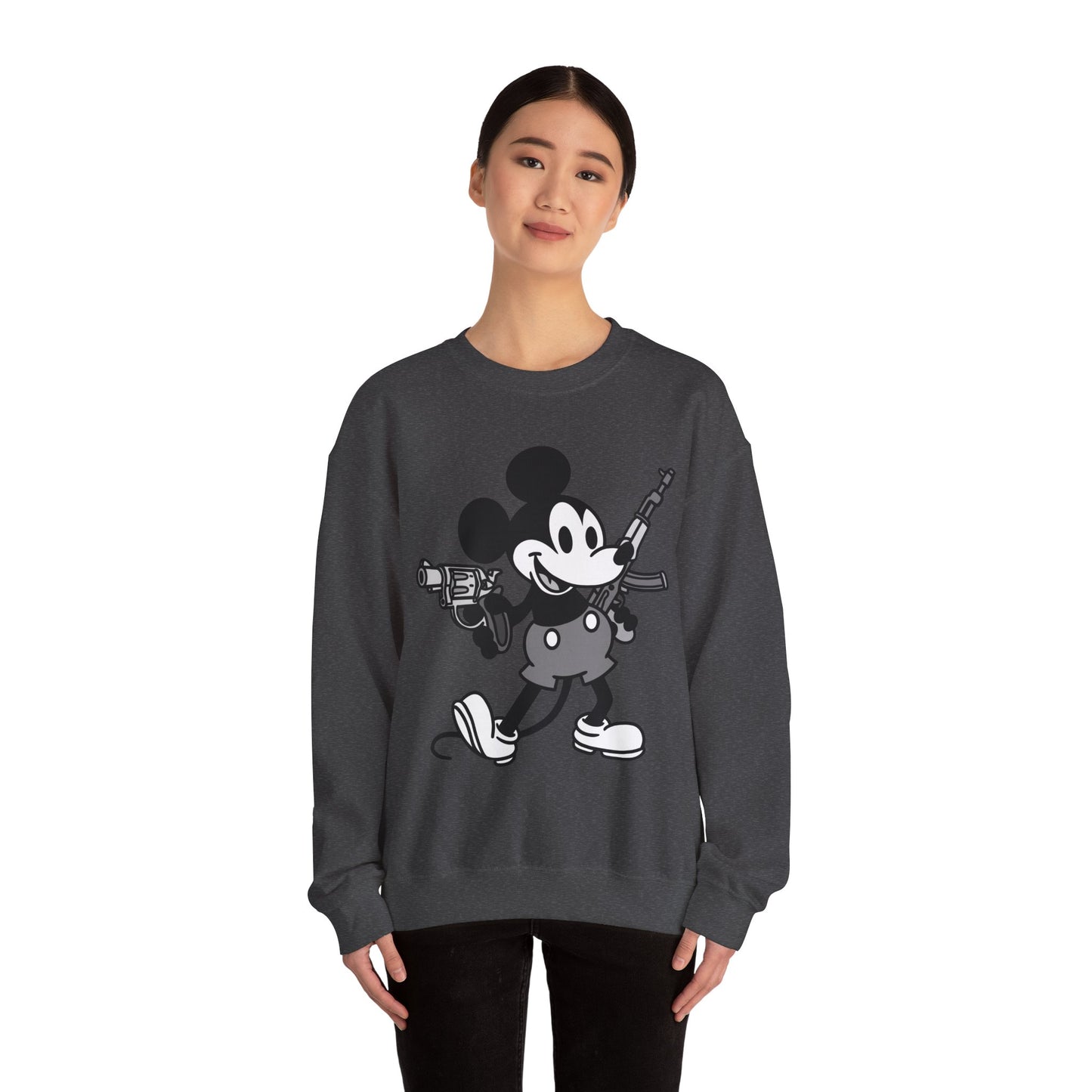 Mouse Guns! Unisex Heavy Blend™ Crewneck Sweatshirt