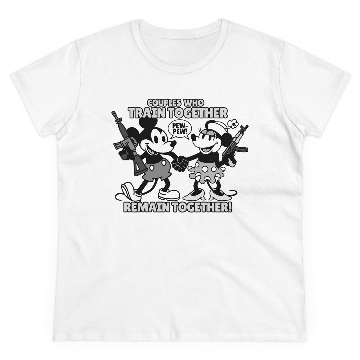 Couple's Therapy! Women's Midweight Cotton Tee