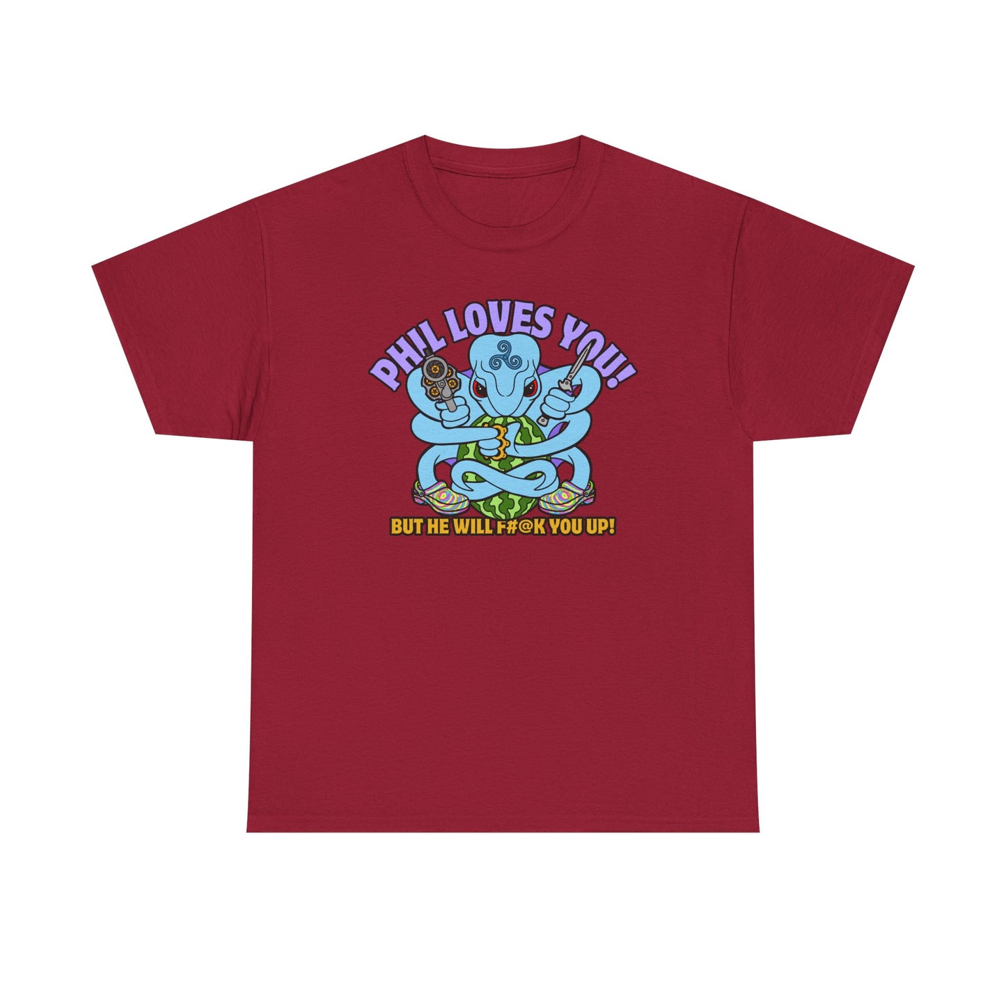 Phil Loves You! Unisex Heavy Cotton Tee