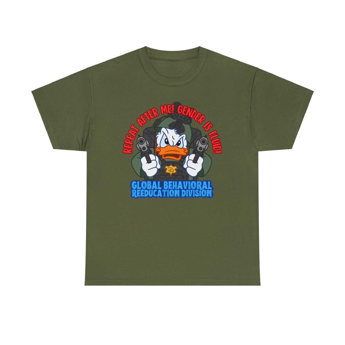Tacti-Quack! (GF) Unisex Heavy Cotton Tee