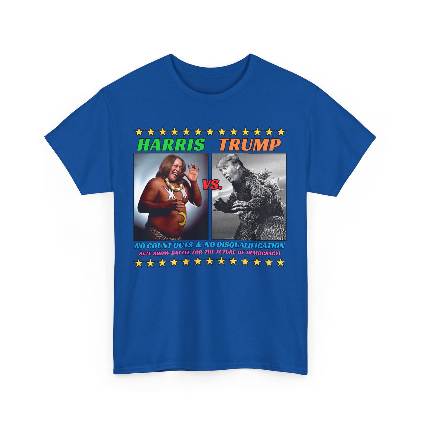 Harris v. Trump! Unisex Heavy Cotton Tee
