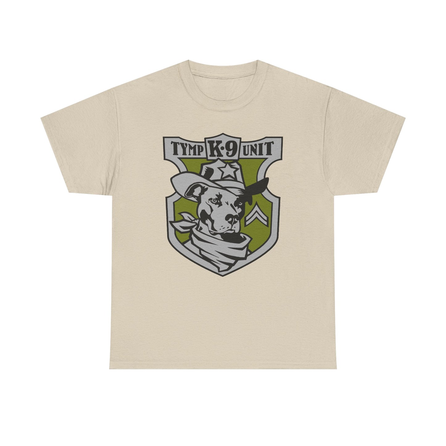 K9 Unit Corporal Uni-Sex Heavy Cotton T-shirt!