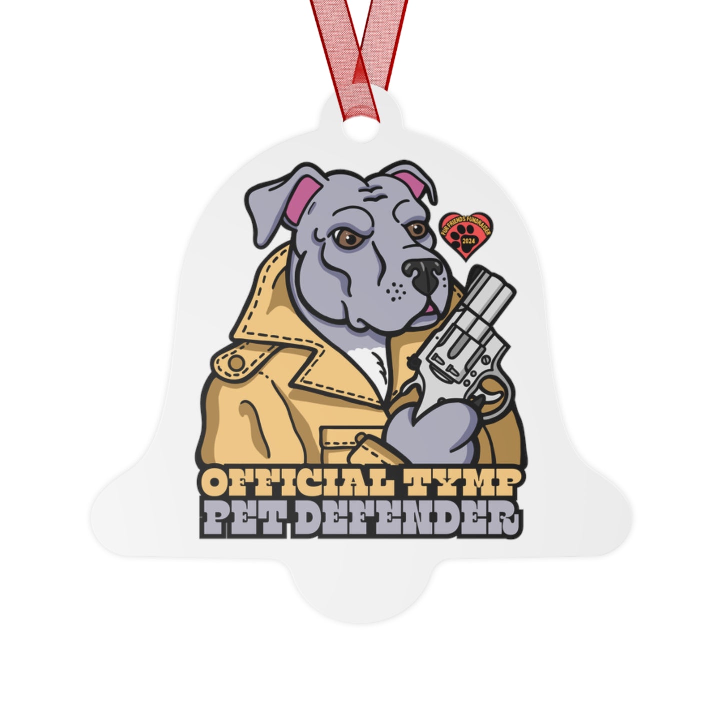Official TYMP Pet Defender! (FFF) Metal Ornaments