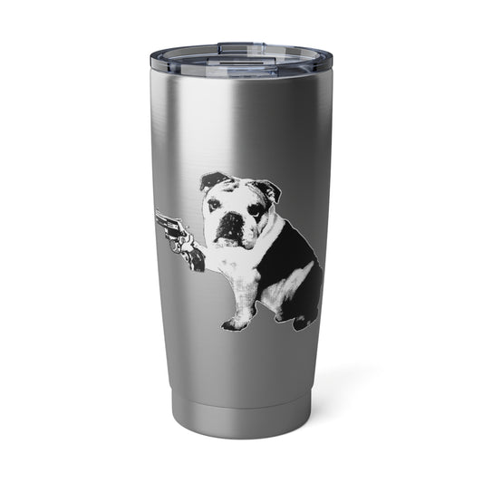 Vagabond Bulldog 20oz Tumbler - Stylish Insulated Travel Mug for Dog Lovers