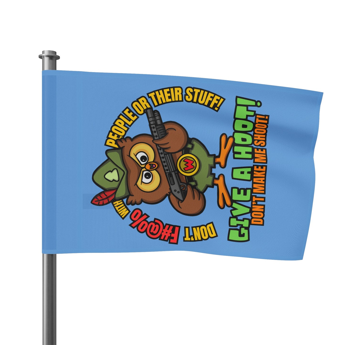 Give a Hoot! Flag