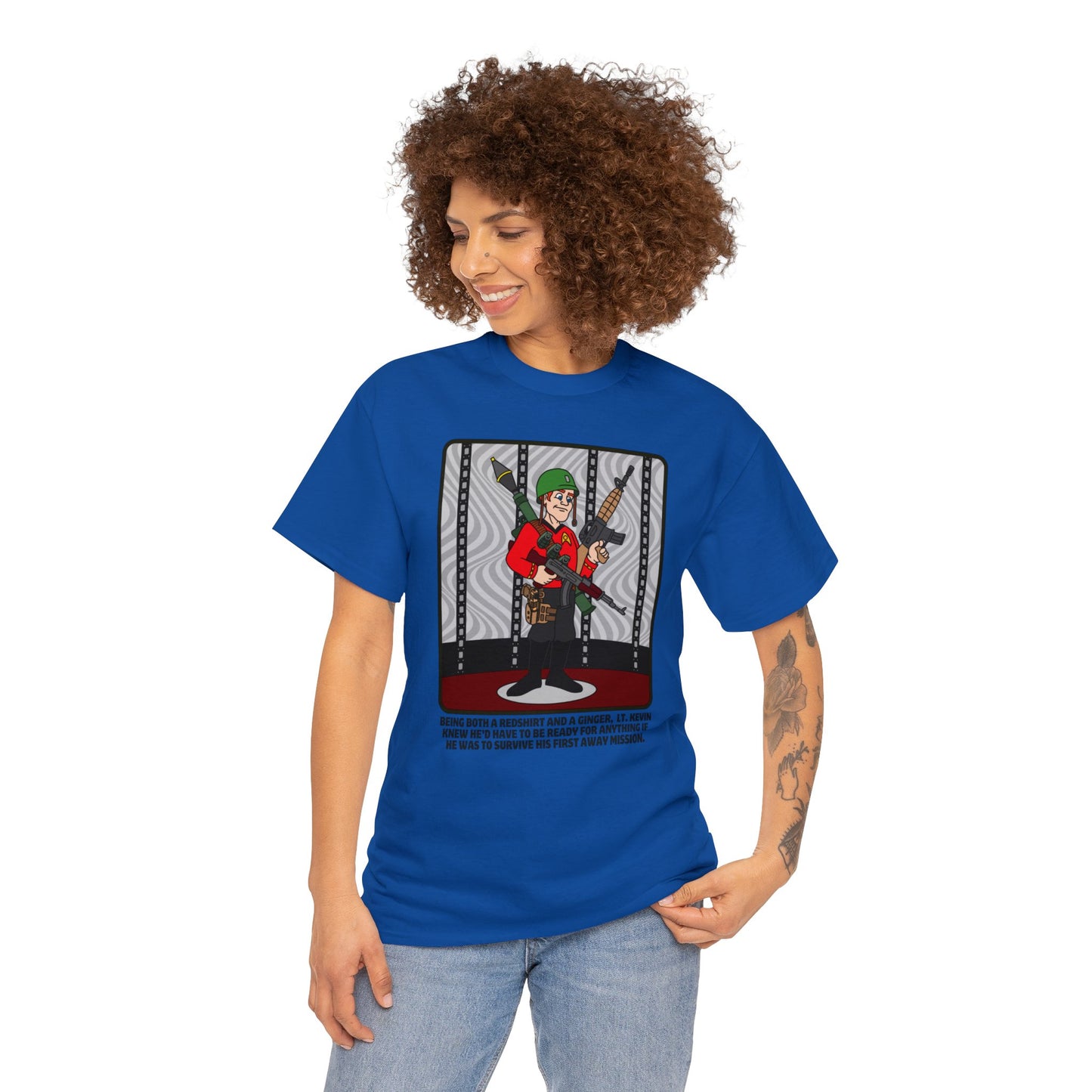 Ginger Redshirt Unisex Heavy Cotton Tee