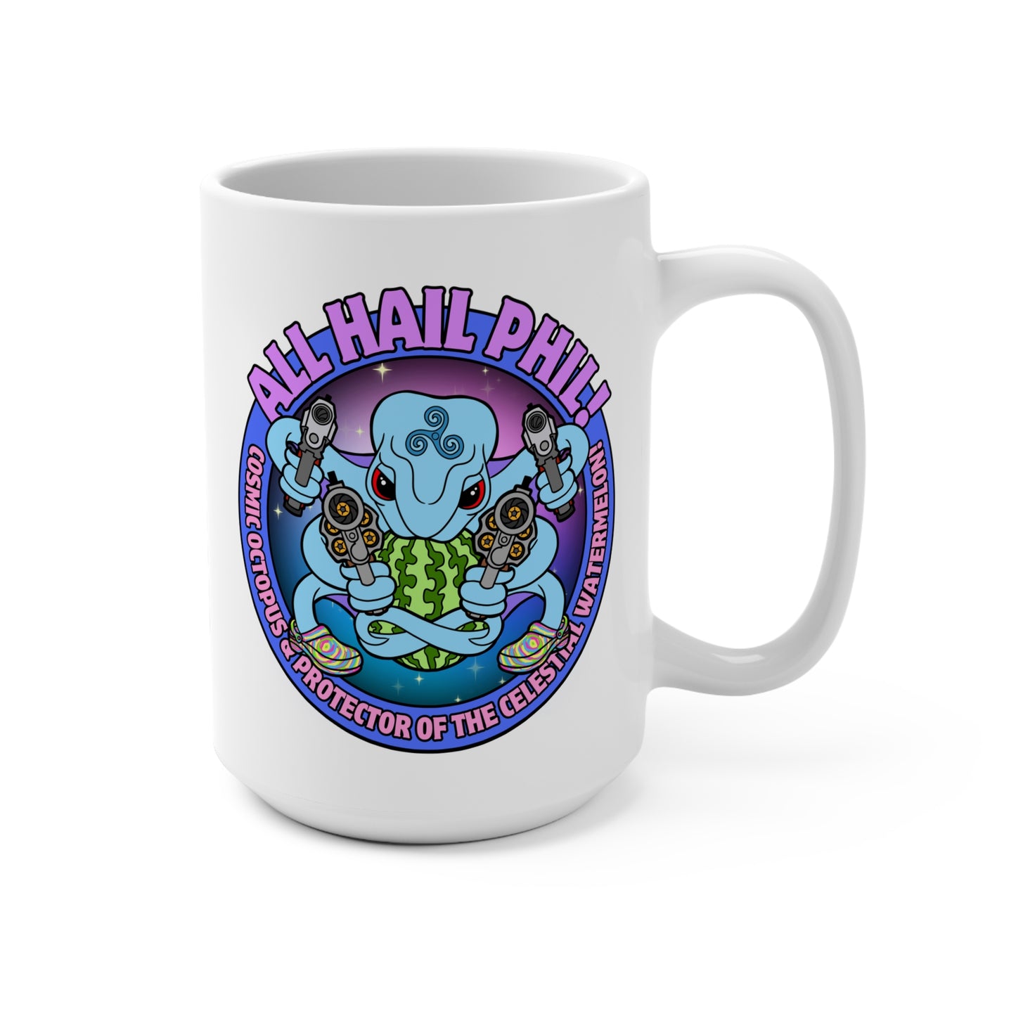 Cosmic Octopus! Mug 15oz
