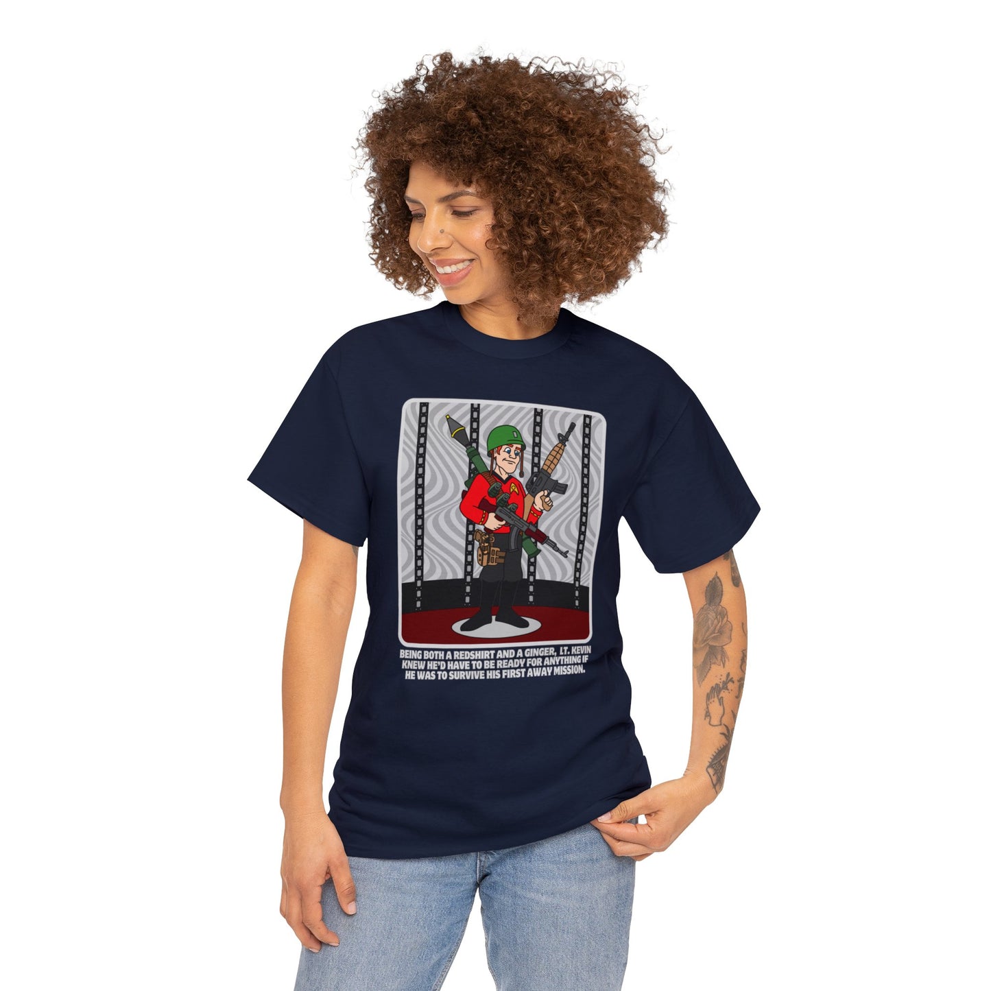 Ginger Redshirt Unisex Heavy Cotton Tee