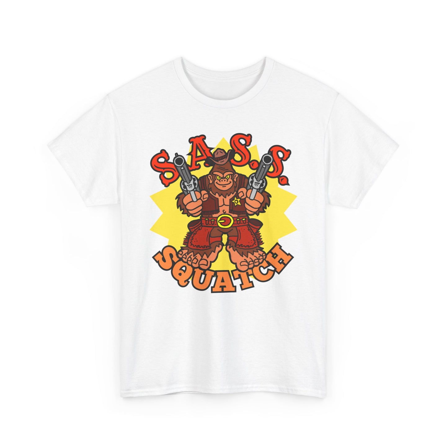 SASS-Squatch Unisex Heavy Cotton Tee