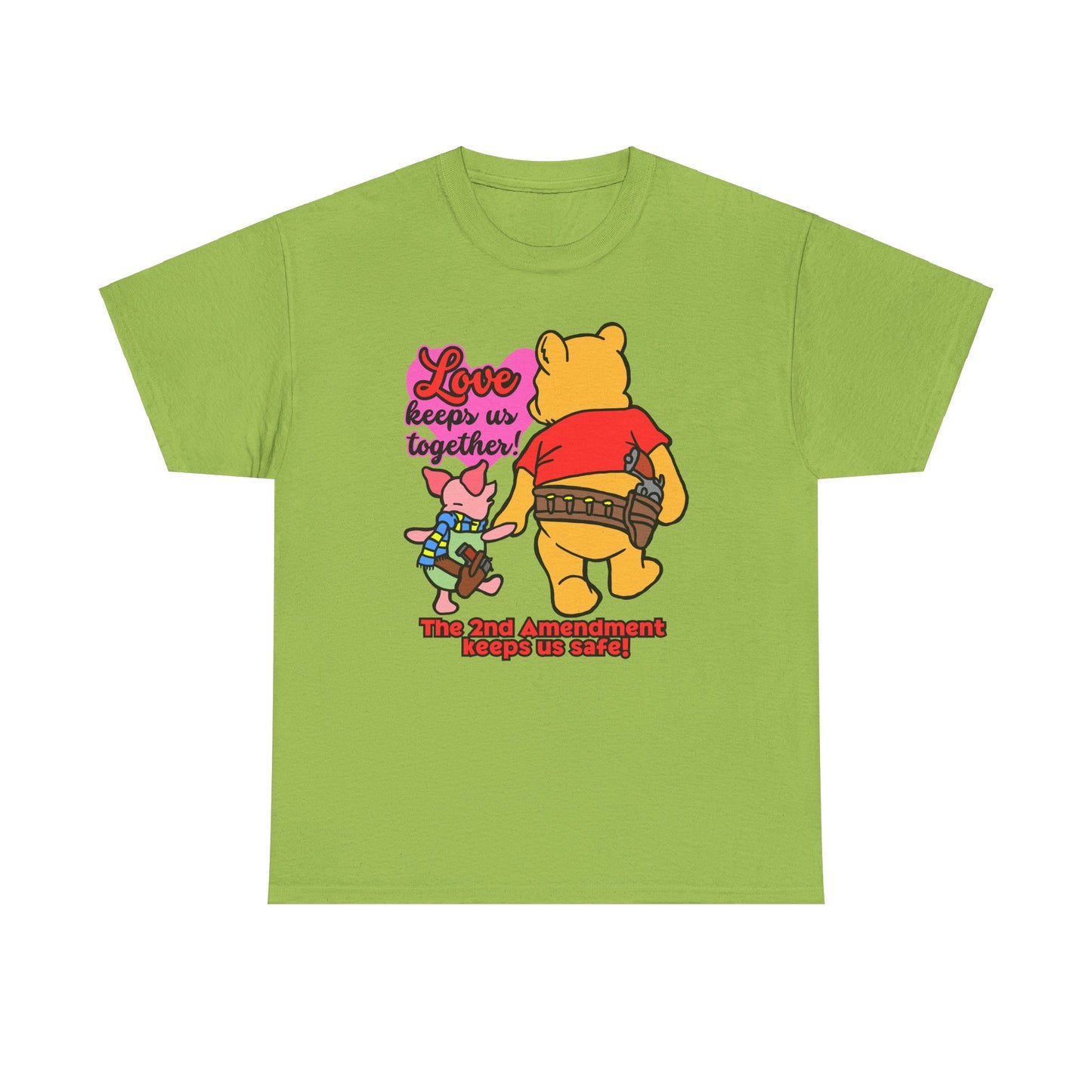 The 2nd Keeps Us Safe! Unisex Heavy Cotton Tee