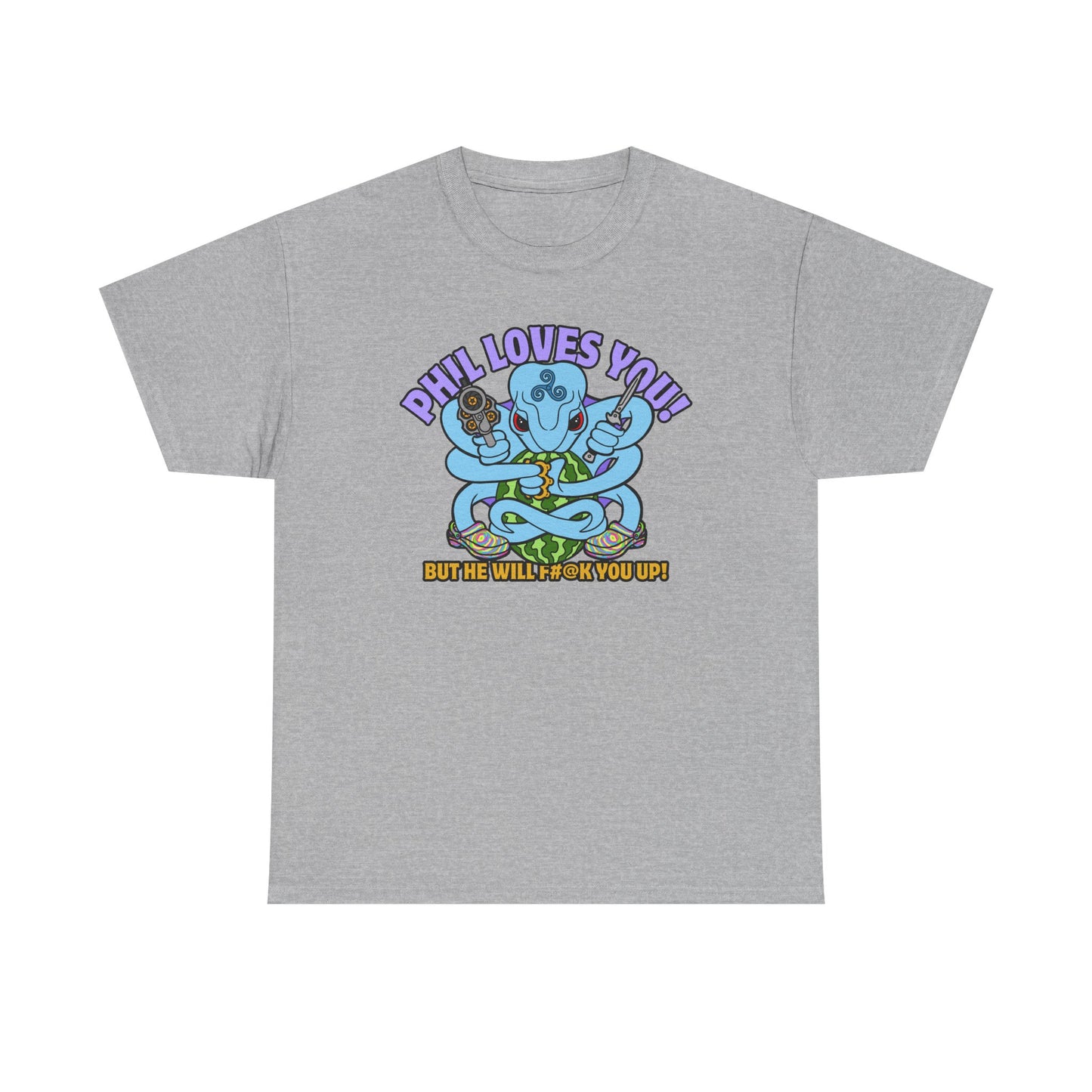 Phil Loves You! Unisex Heavy Cotton Tee