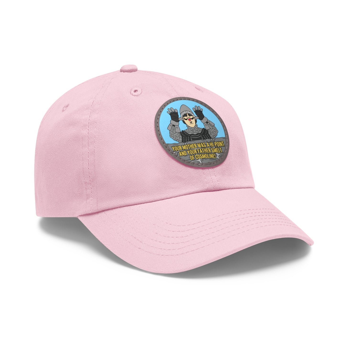 Cosmoline Taunt! Dad Hat with Leather Patch (Round)