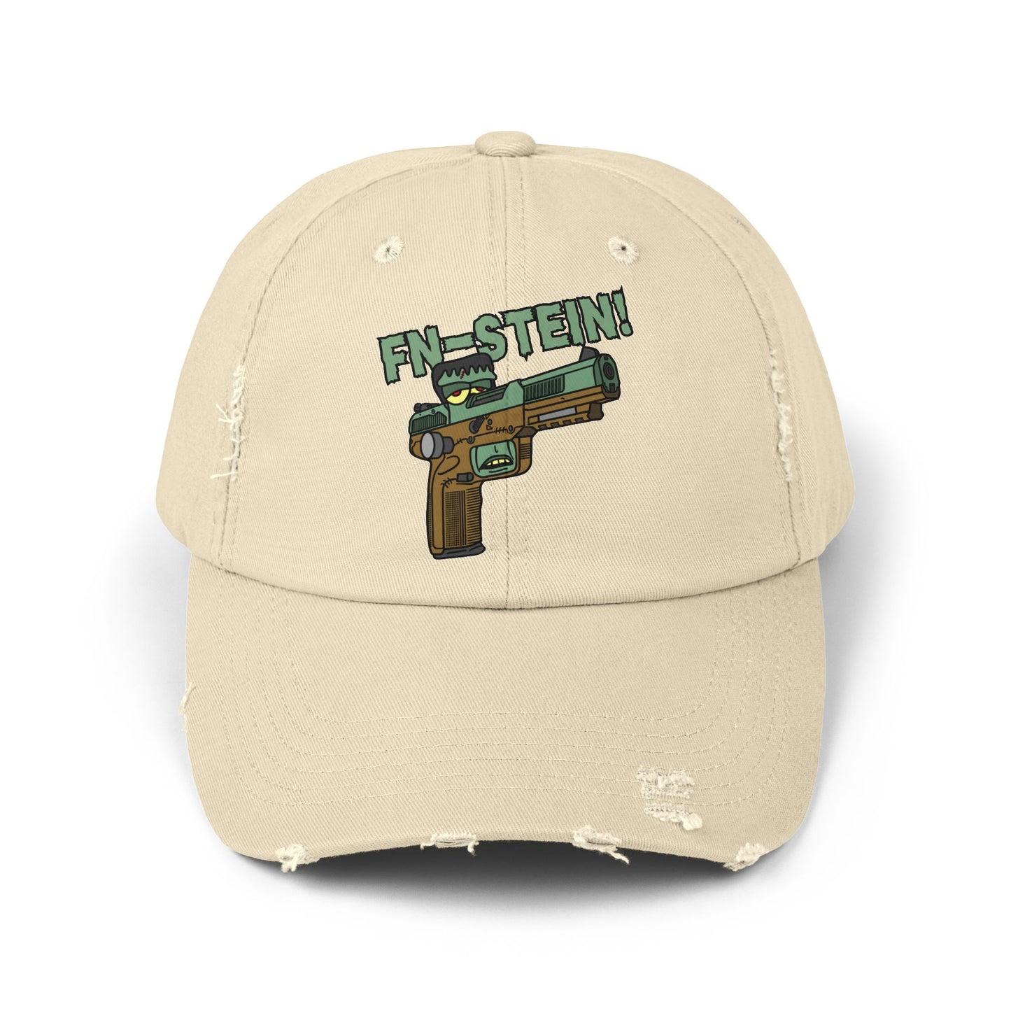 FN-Stein! Unisex Distressed Cap