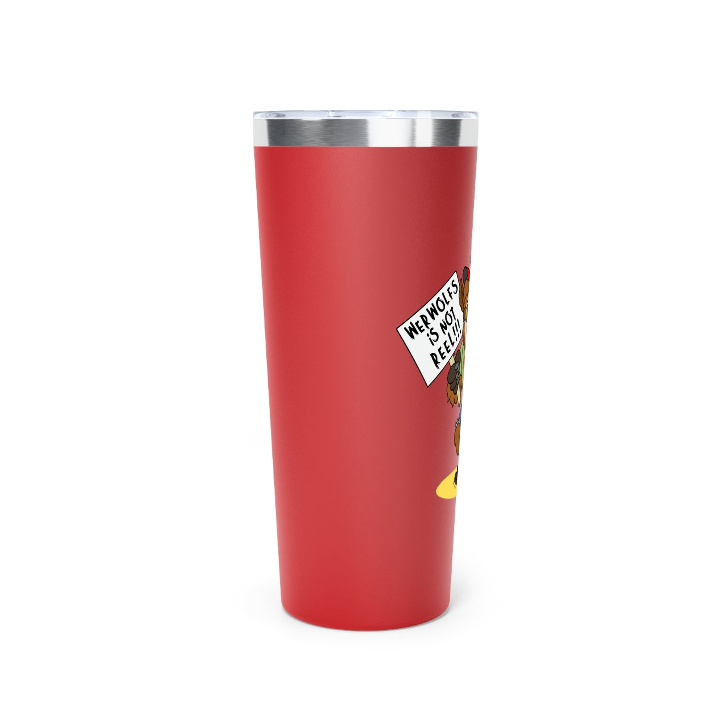 Werwolfs Is Not Reel! Copper Vacuum Insulated Tumbler, 22oz
