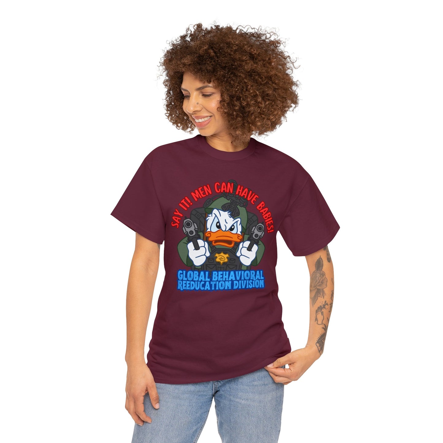 Tacti-Quack Unisex Heavy Cotton Tee!