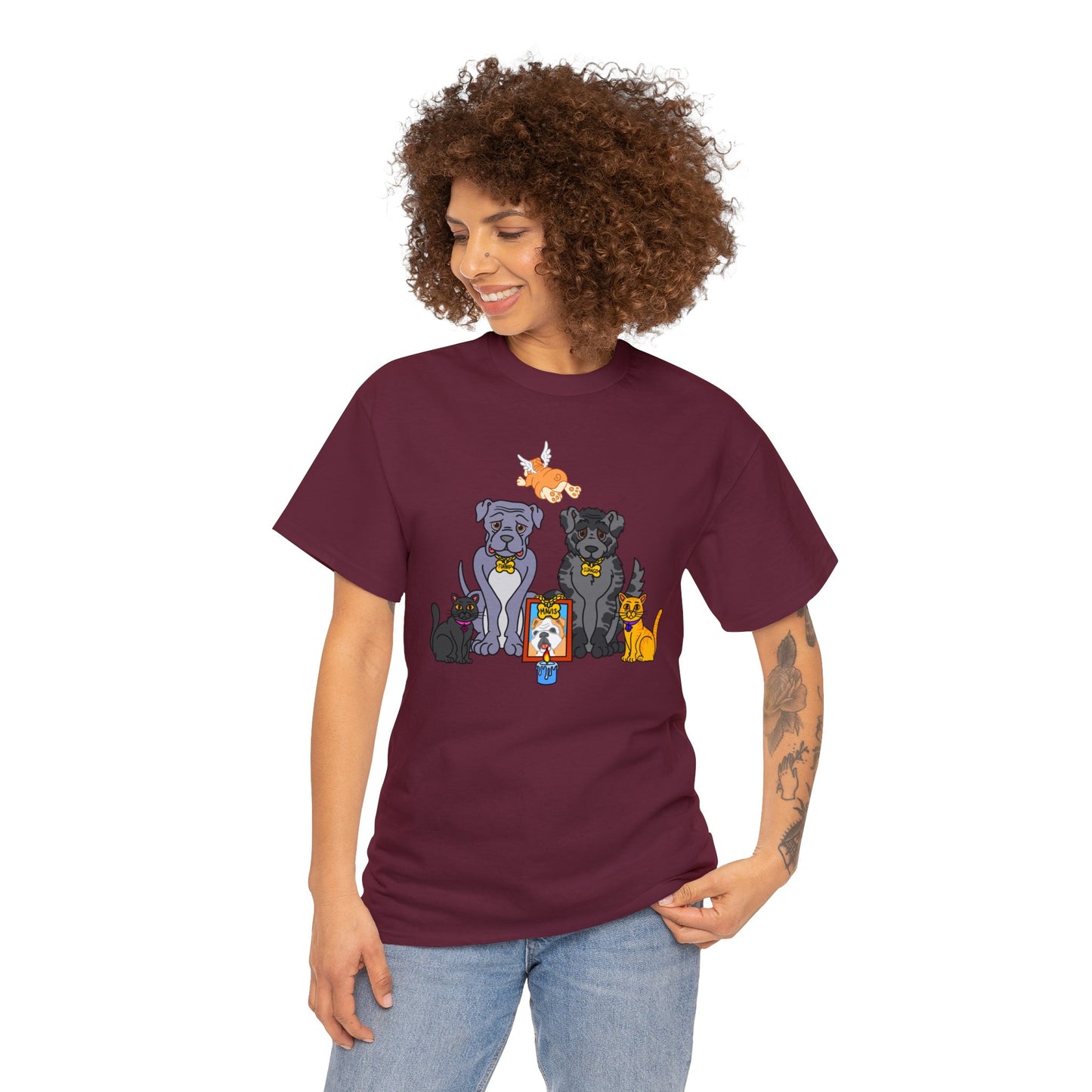 Lost But Still Loved! (Mavis Memorial) Unisex Heavy Cotton Tee