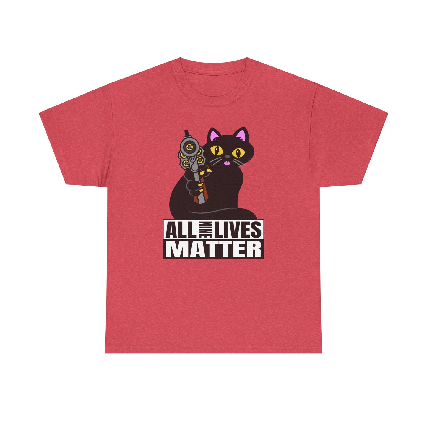 ALL9LIVES Matter! Unisex Heavy Cotton Tee