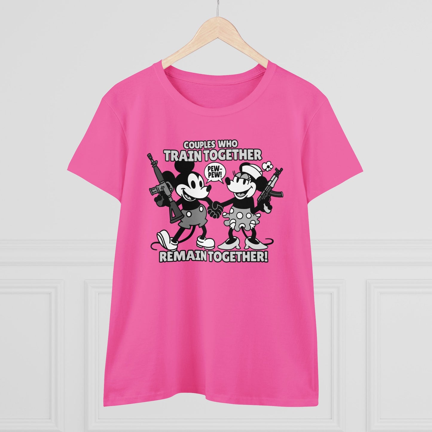 Couple's Therapy! Women's Midweight Cotton Tee