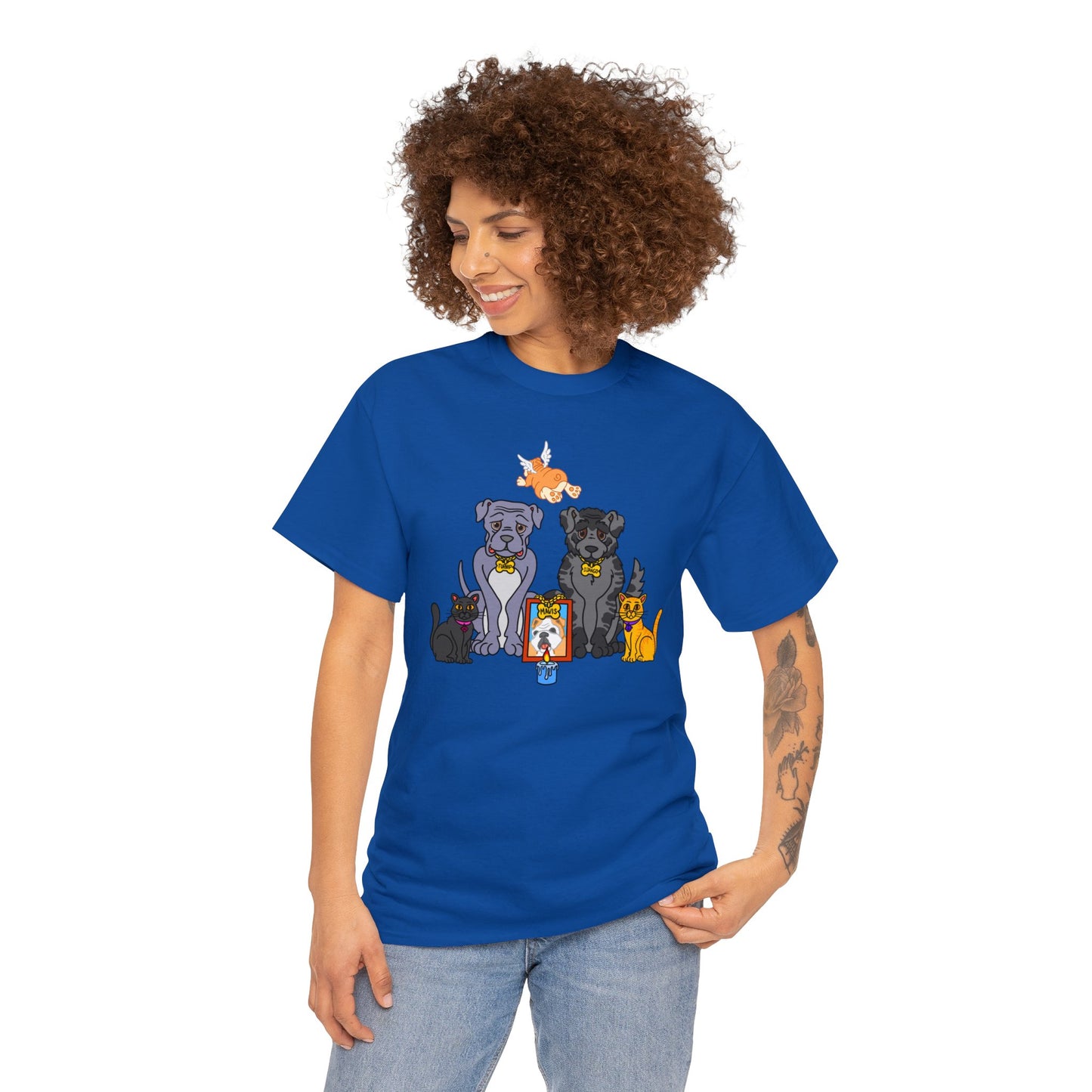 Lost But Still Loved! (Mavis Memorial) Unisex Heavy Cotton Tee