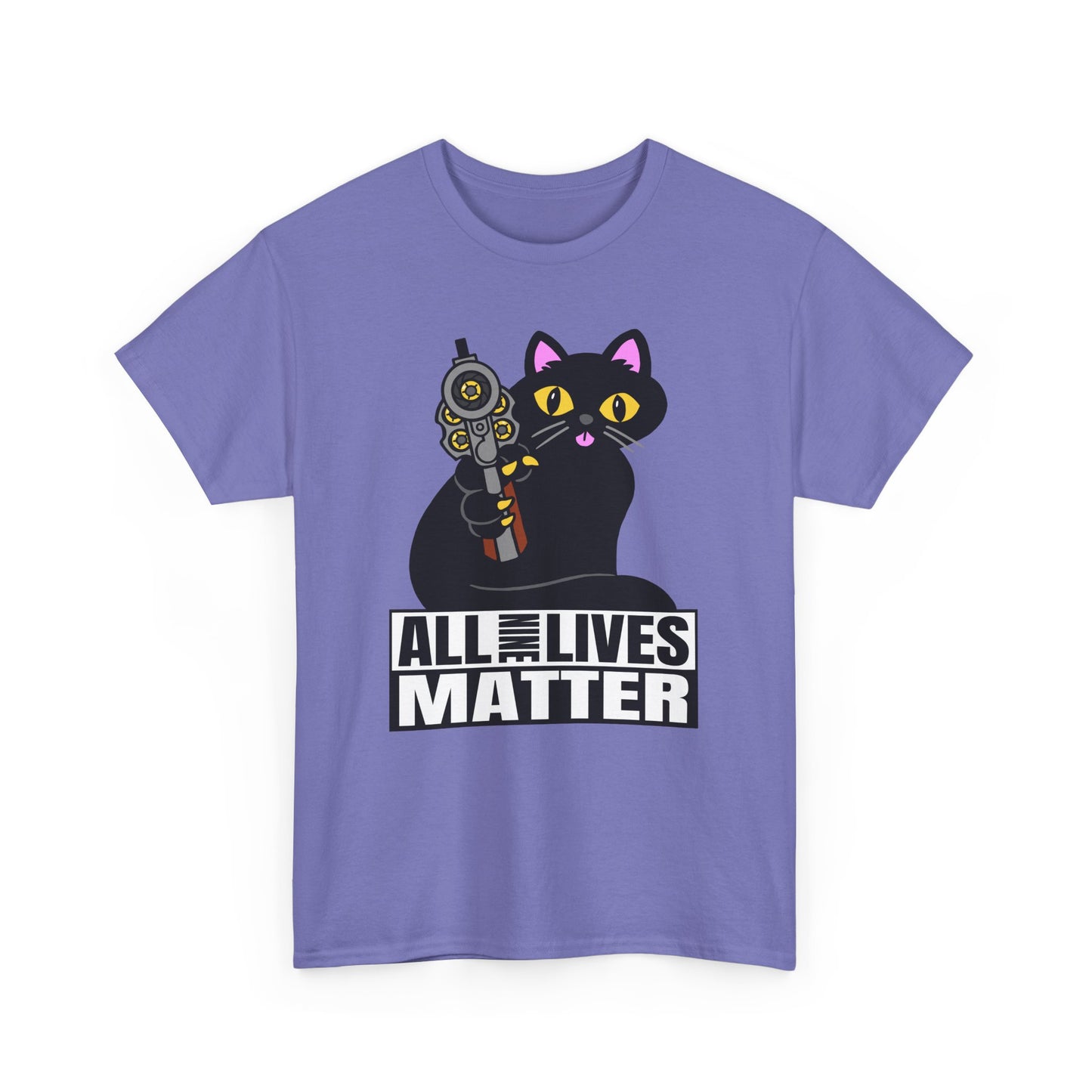 ALL9LIVES Matter! Unisex Heavy Cotton Tee