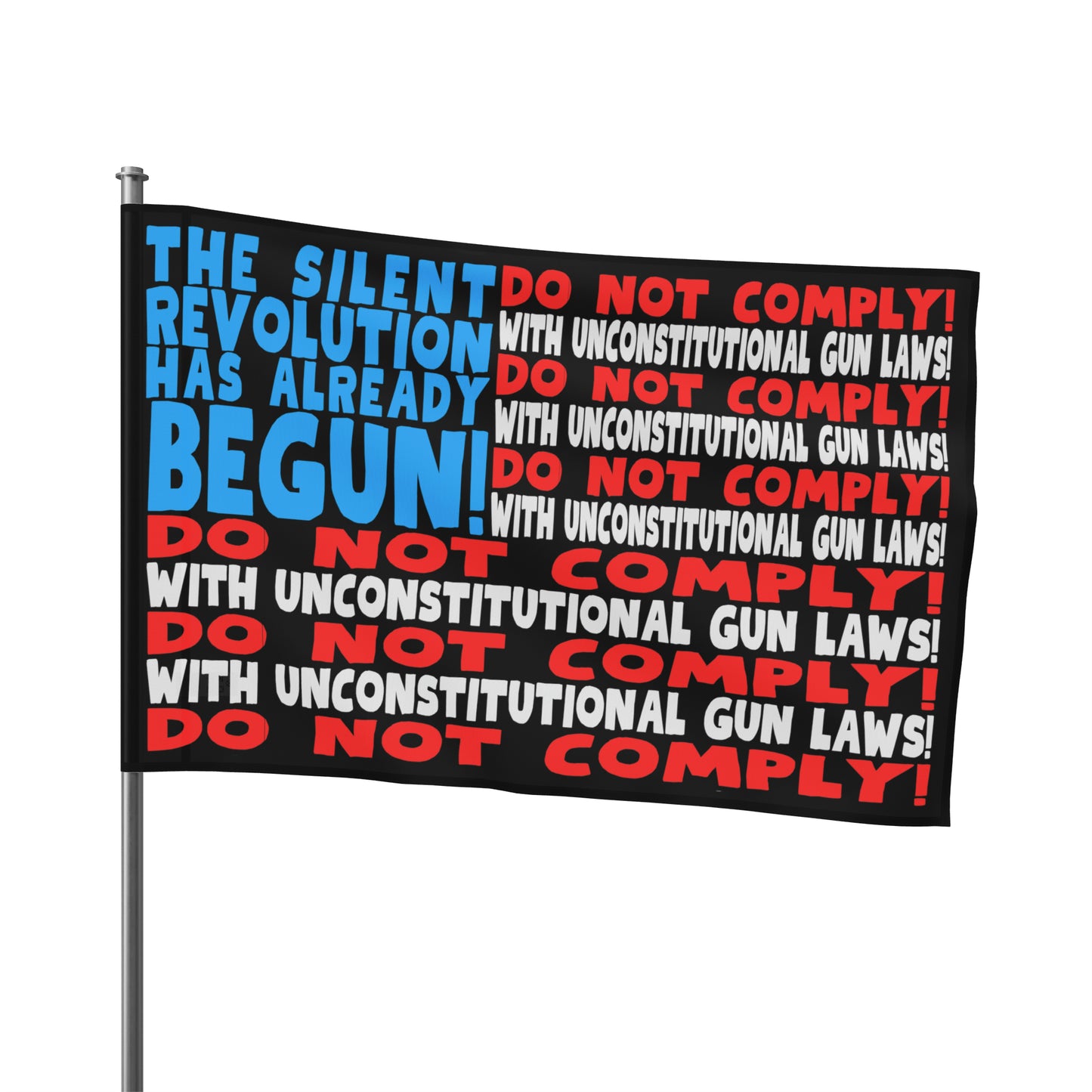 Silent Revolution Flag