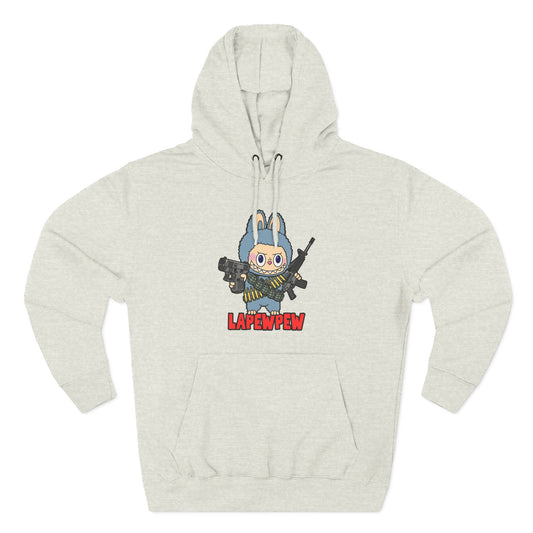 Lapewpew! Three-Panel Fleece Hoodie