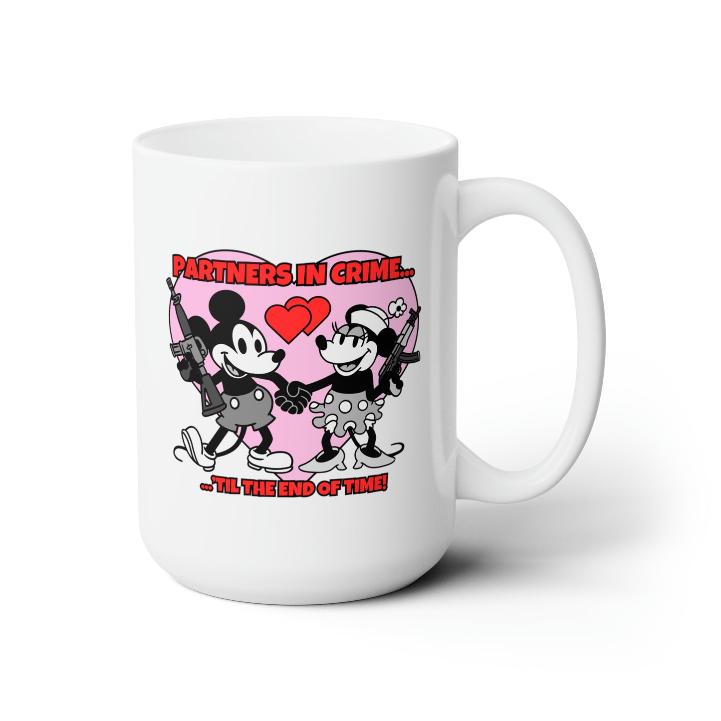 Partners in Crime! Ceramic Mug 15oz