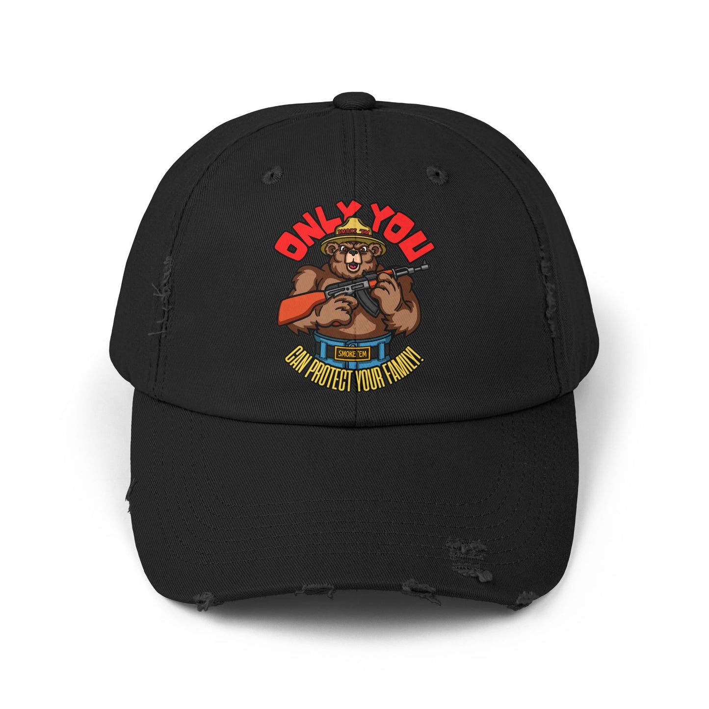 Only You! Unisex Distressed Cap