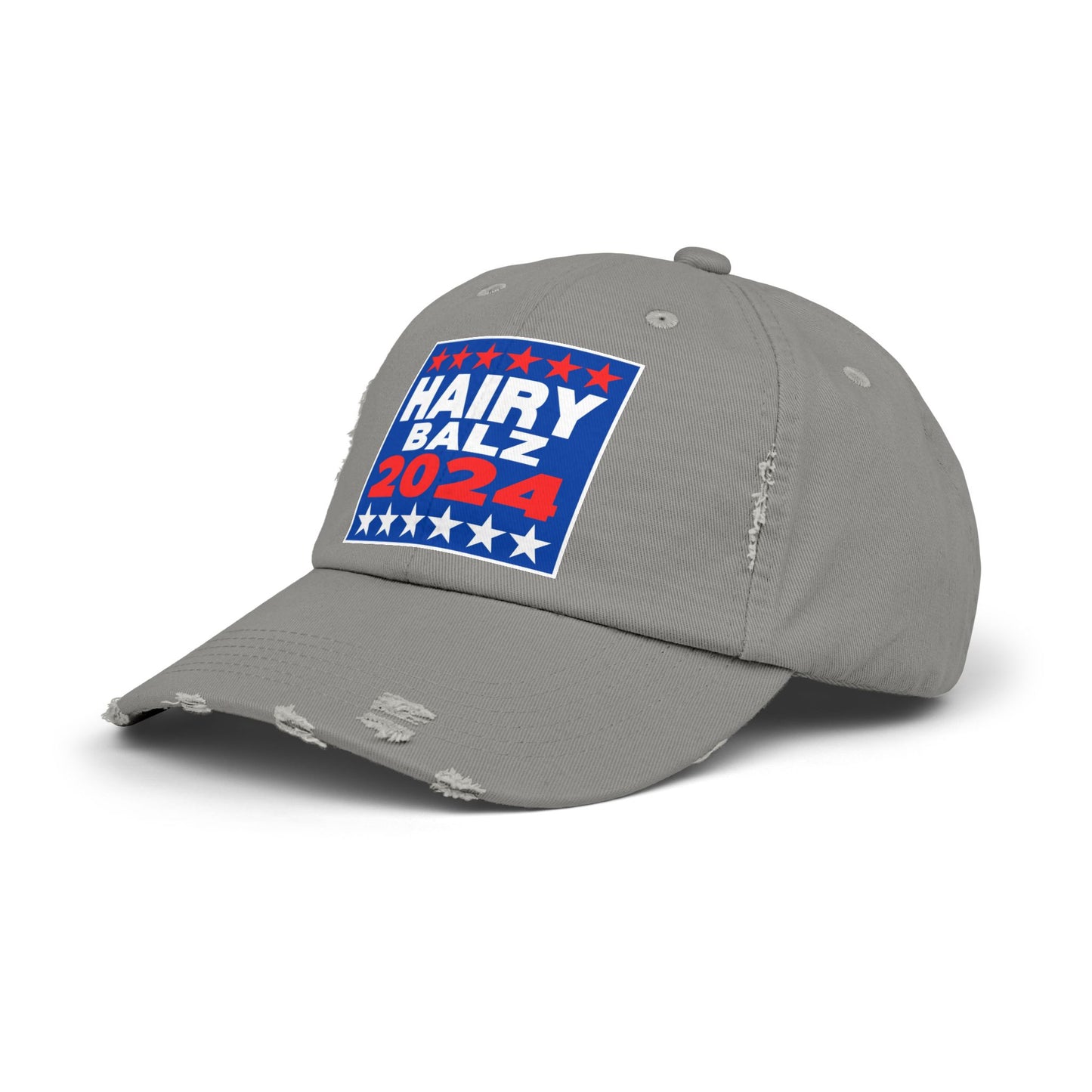 Hairy/Balz '24! Unisex Distressed Cap